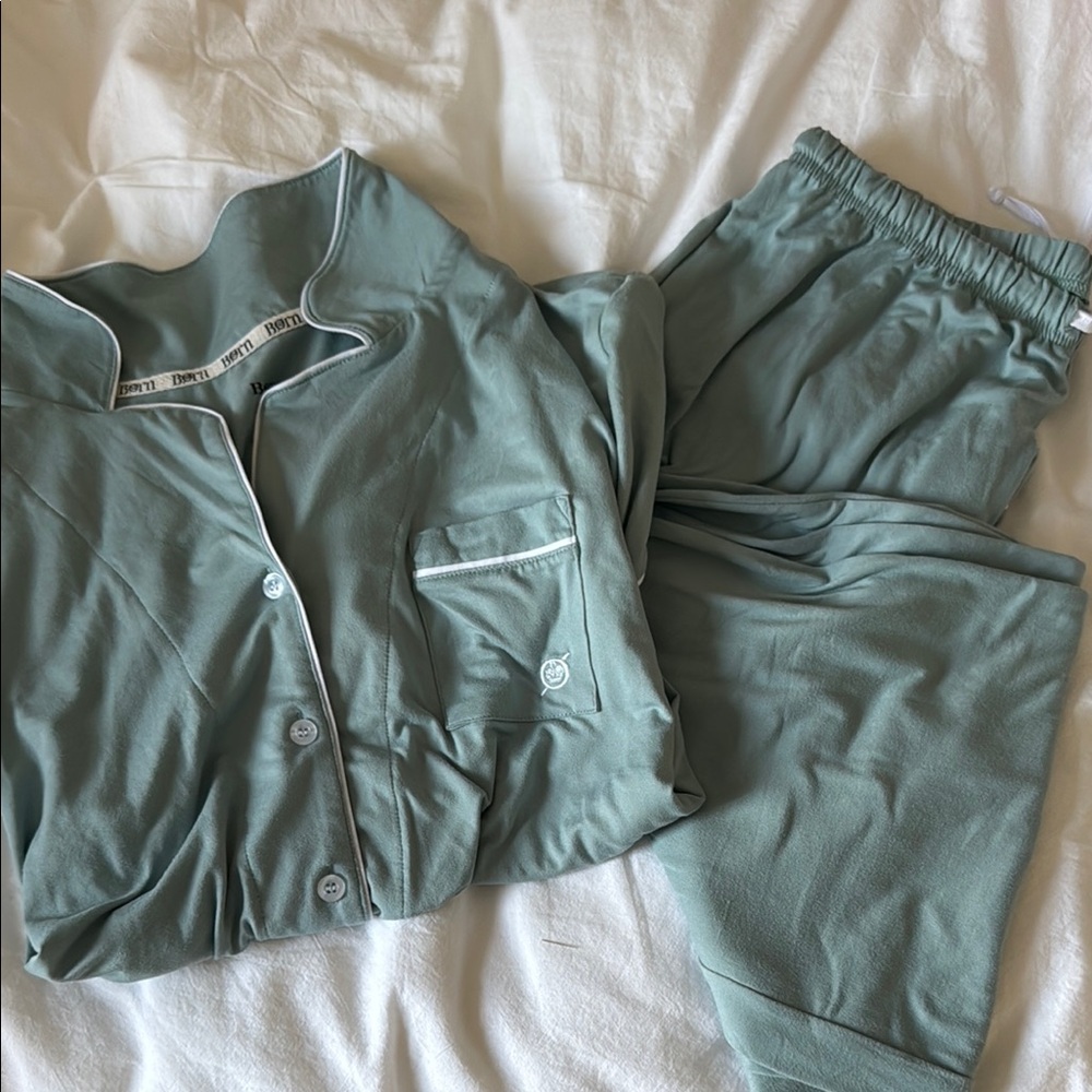 Sage Green Pajama Set